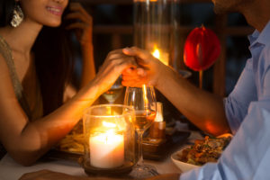 Romantic dining with your Valentine