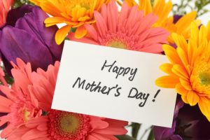 Mother's Day Flowers & Card