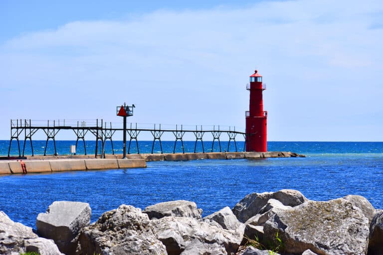 Visit the Accessible Boardwalk and Lighthouse in Algoma, Wisconsin